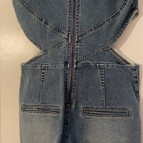 Amuse Society Denim Romper - Picture 7 of 8